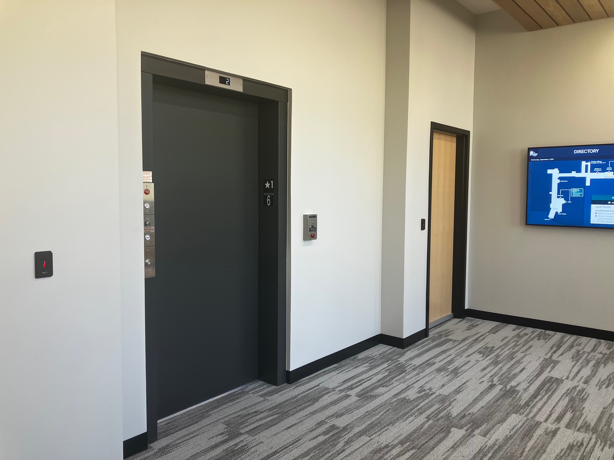 One elevator to move them all; getting around the new Judicial and Law Enforcement Center can be frustrating